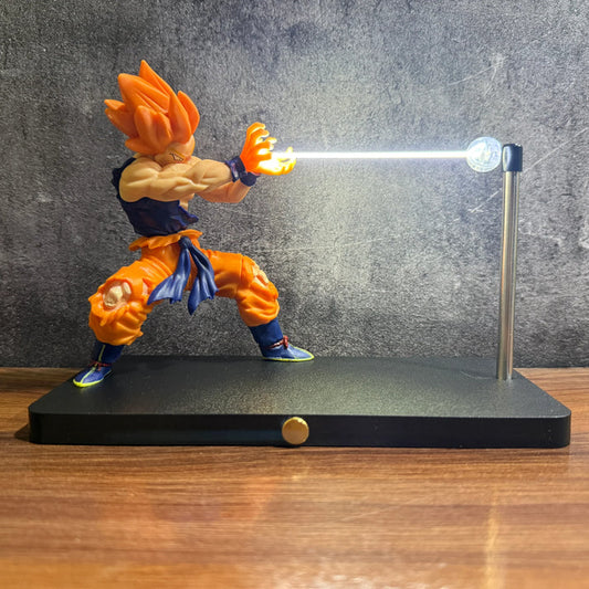 DBZ Goku Magnetic Night Light Action Figure with LED Energy Beam