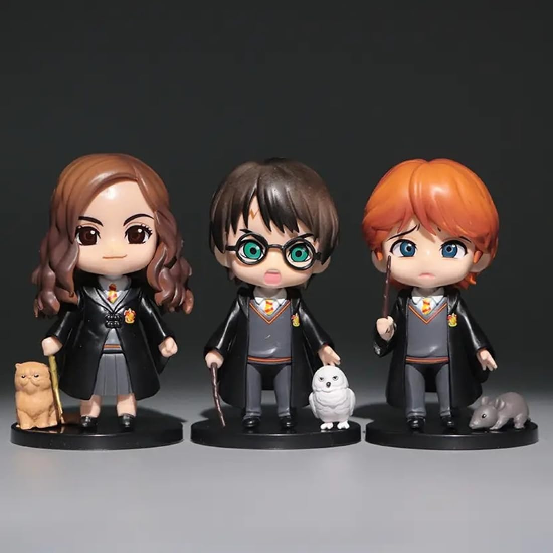 Harry Potter Action Figure Set of 3 Wizard Collectible Toys