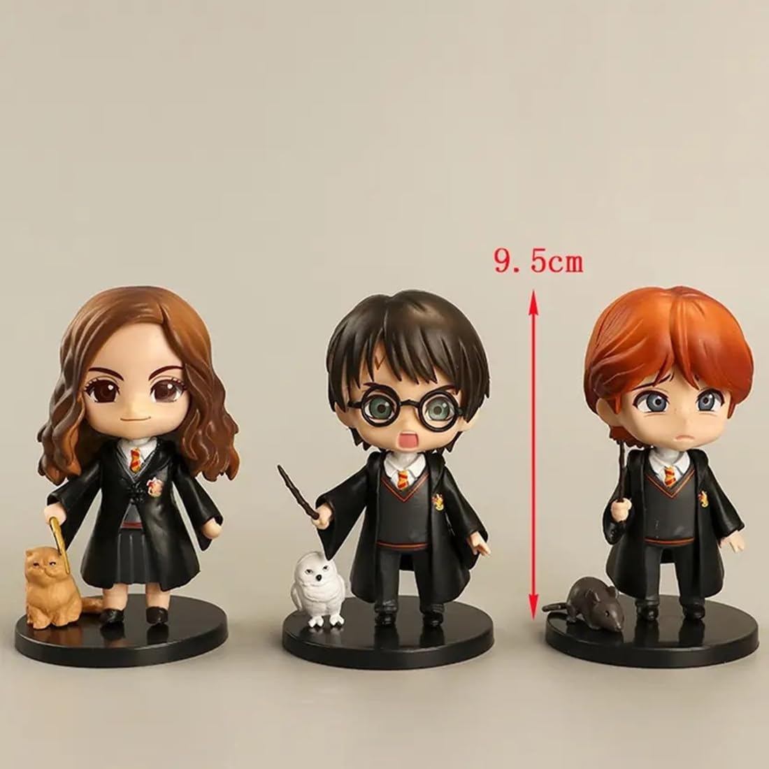 Harry Potter Action Figure Set of 3 Wizard Collectible Toys