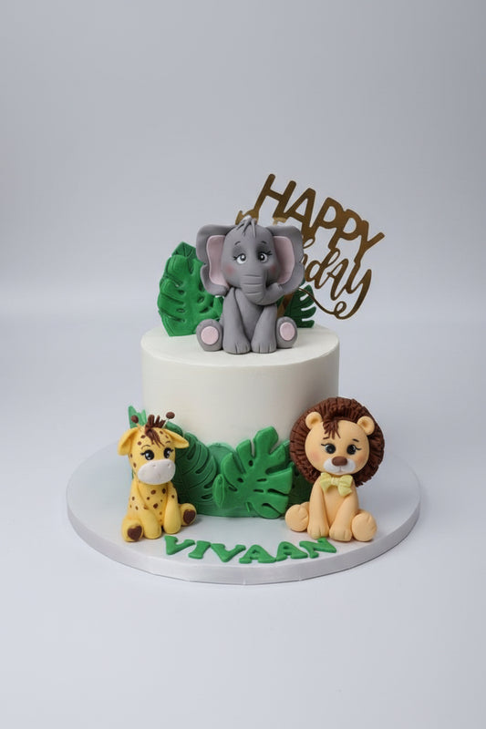 Jungle Style Cake