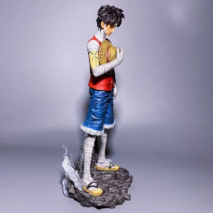 One Piece Damaged Luffy Bandage Figure | 27 cm
