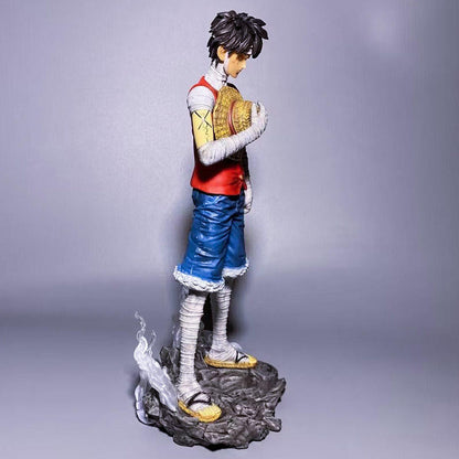 One Piece Damaged Luffy Bandage Figure | 27 cm