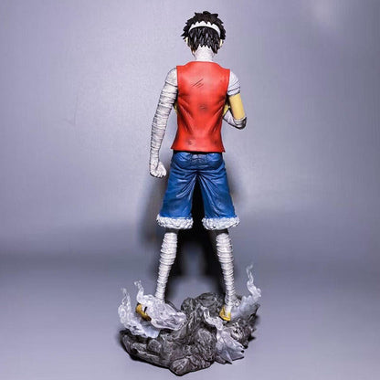 One Piece Damaged Luffy Bandage Figure | 27 cm