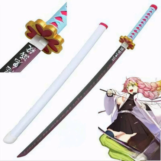Demon Slayer Kanroji Mitsuri wooden 104cm Katana