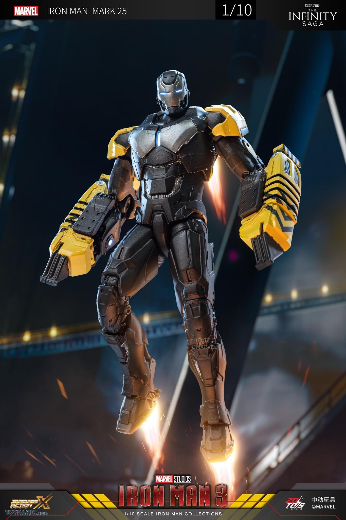 Iron Man Mark 25 Action Figure – 7 inches by ZD Toys