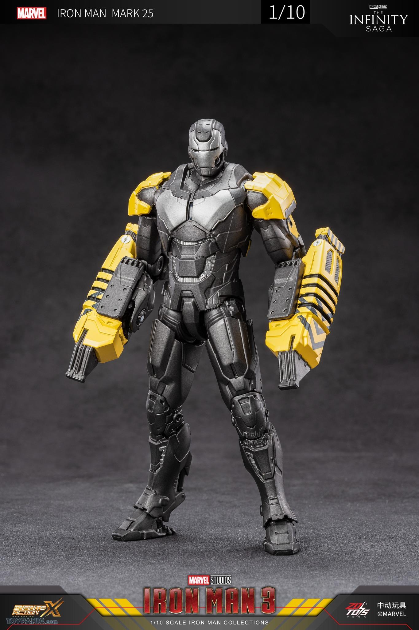 Iron Man Mark 25 Action Figure – 7 inches by ZD Toys