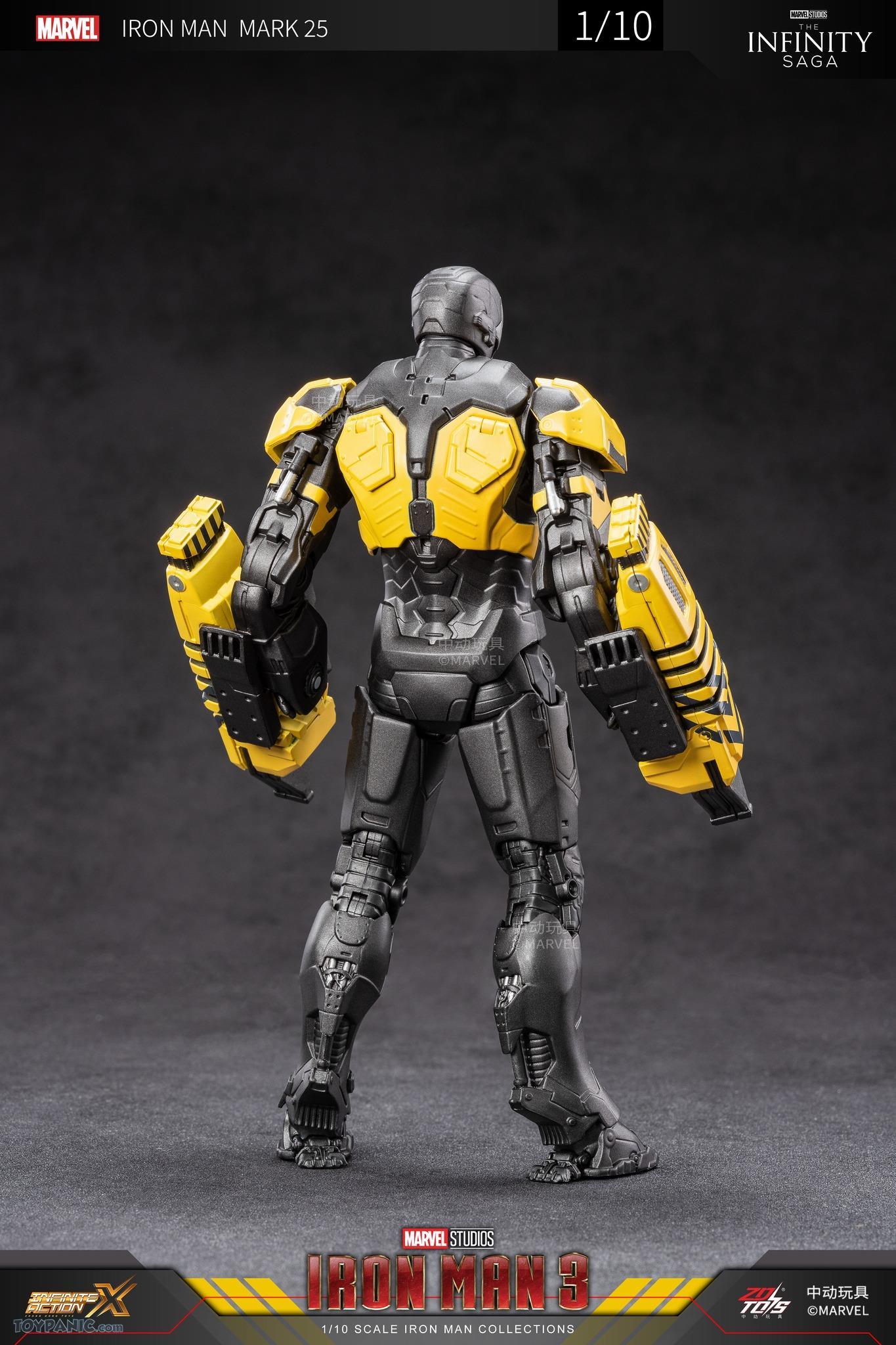 Iron Man Mark 25 Action Figure – 7 inches by ZD Toys