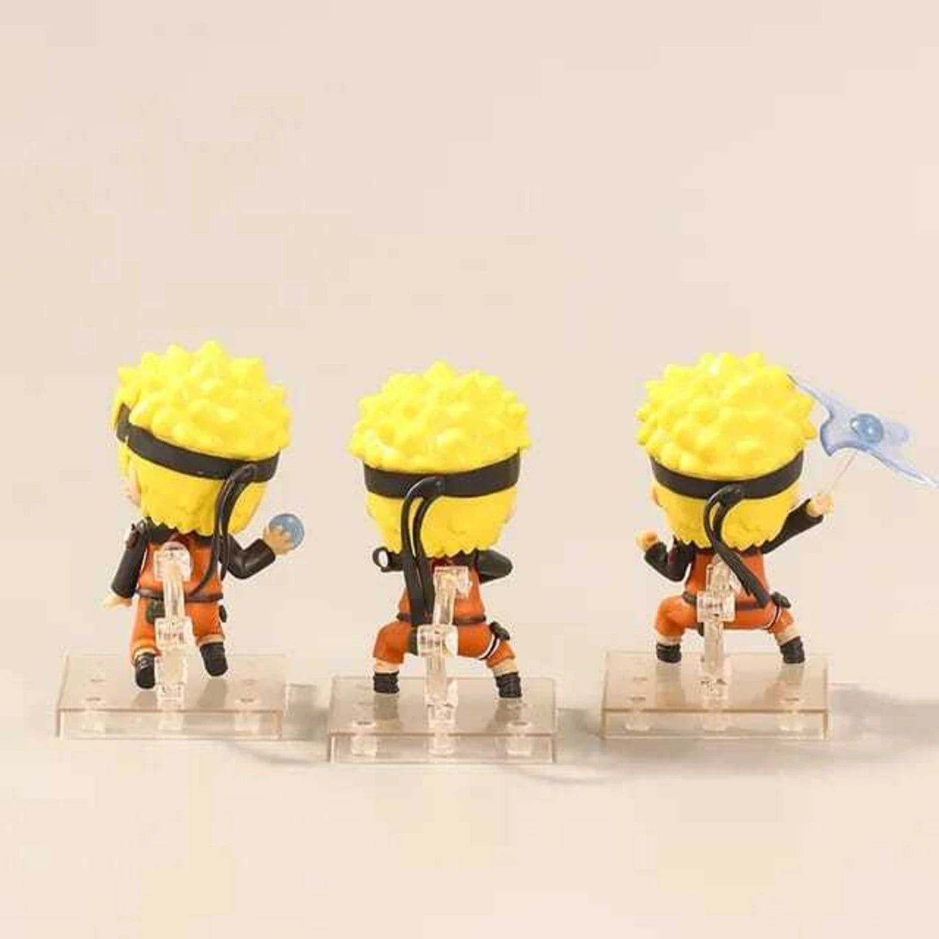 Naruto Uzumaki Action Figure With Stand (Available as set and individual piece too)