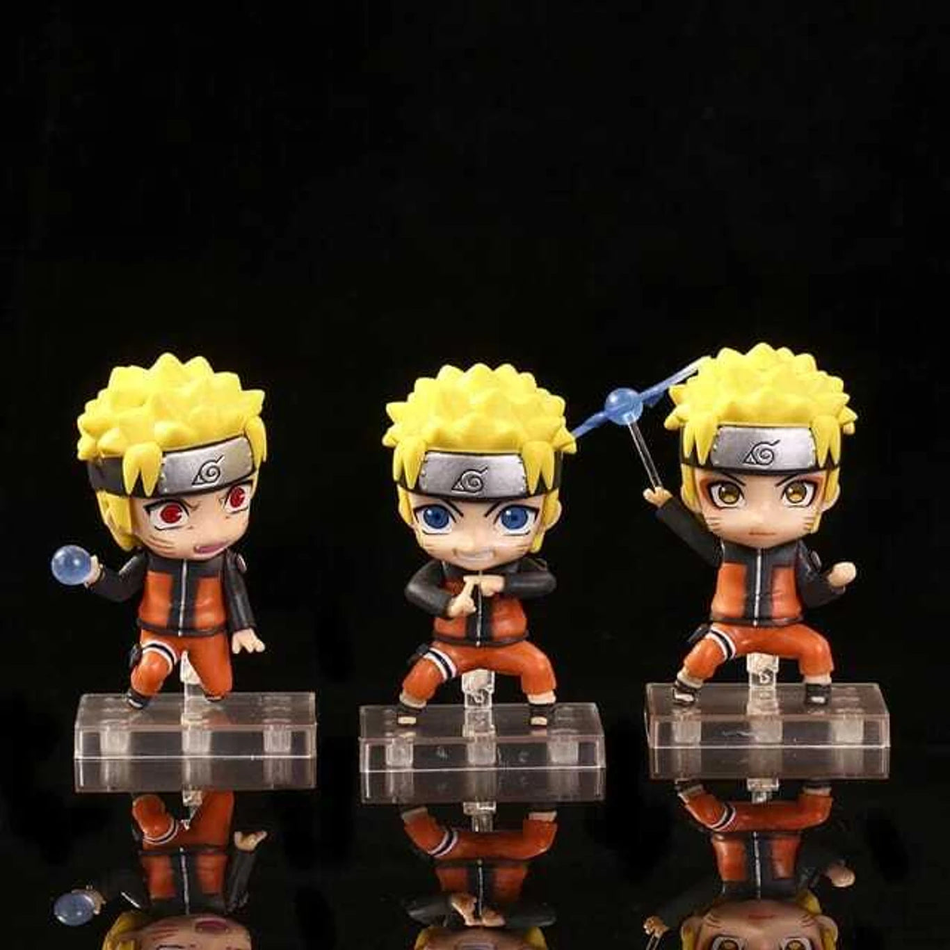 Naruto Uzumaki Action Figure With Stand (Available as set and individual piece too)