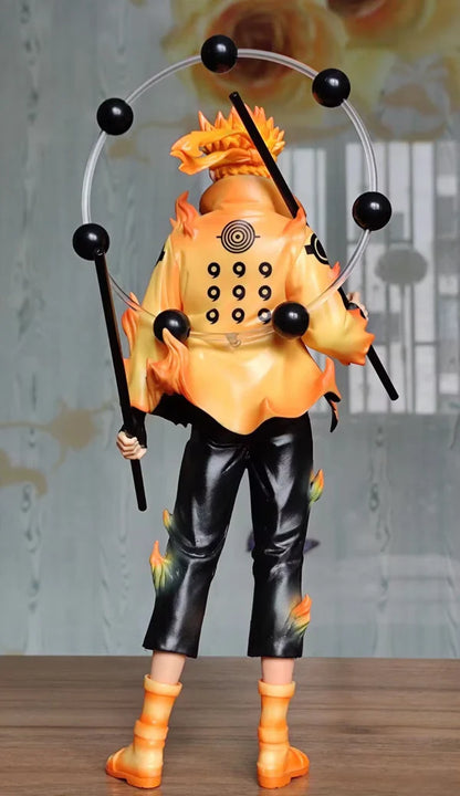 Naruto Action Figure 28 cm Anime Sage Spinning Flame - Naruto