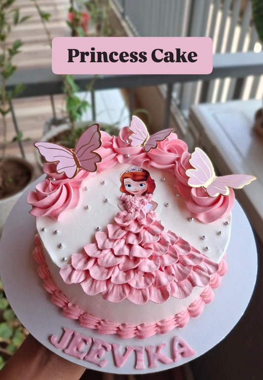 Pink Princess Cake