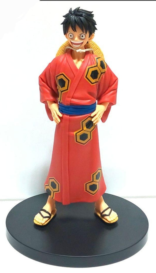 🍁 Monkey D. Luffy – Red Yukata Version