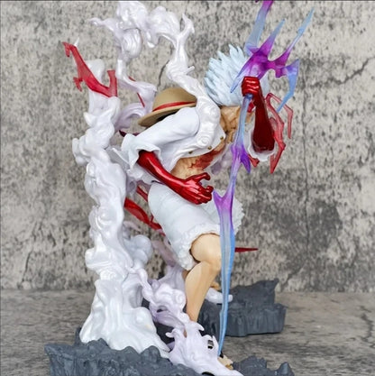 Luffy Gear 5 Thunder Strike In Hand With Onigashima Lamp || One Piece