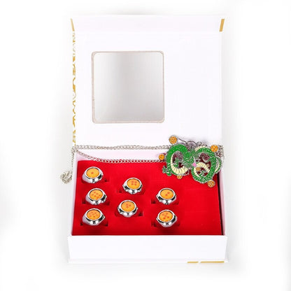 Dragon Ball Z Dragon Balls Ring Set with Shenron Pendant