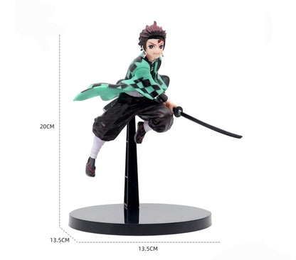 Tanjiro Flying Attack Action Figure