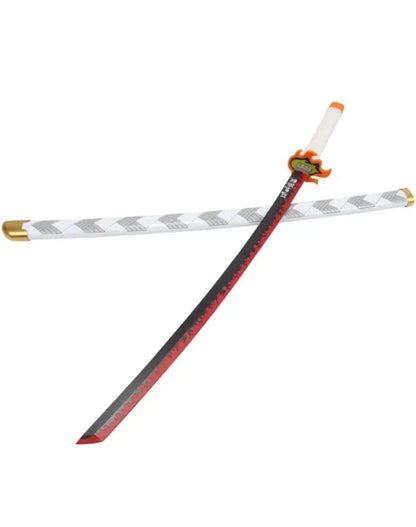 🔥 Rengoku Katana Sword – Flame Hashira's Legendary Blade