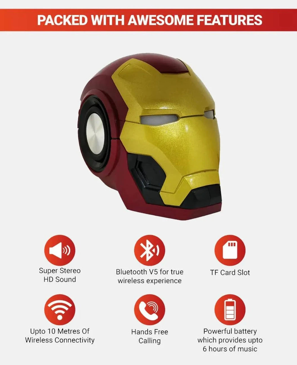 🤖Ironman Mark46 BT Speaker