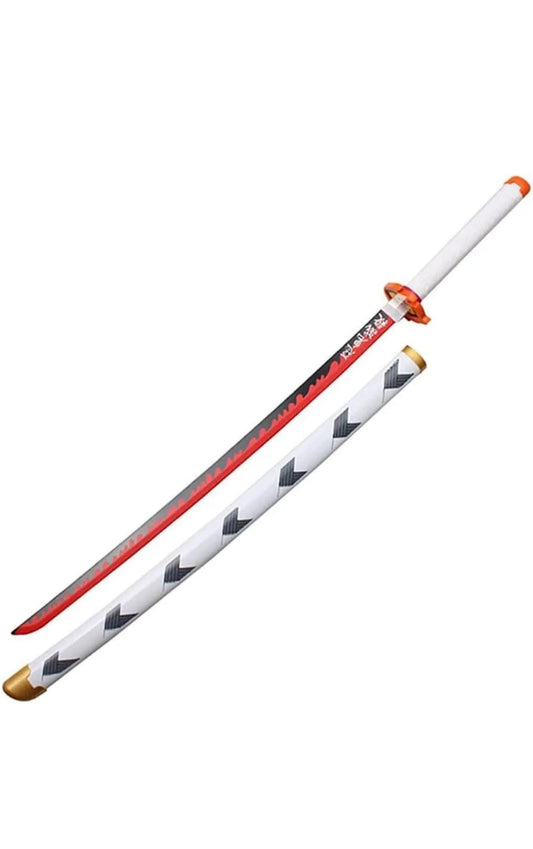🔥 Rengoku Katana Sword – Flame Hashira's Legendary Blade