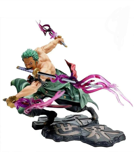 🗡️ Zoro Sword Figure – Three-Sword Style Power Unleashed!