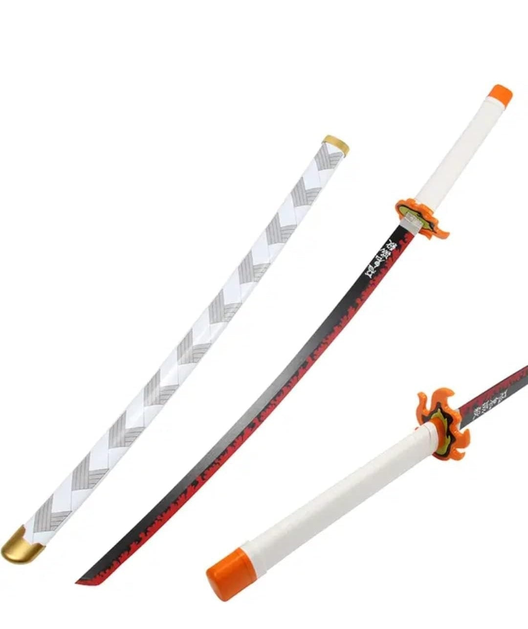 🔥 Rengoku Katana Sword – Flame Hashira's Legendary Blade
