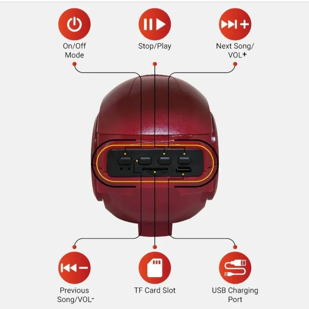 🤖Ironman Mark46 BT Speaker