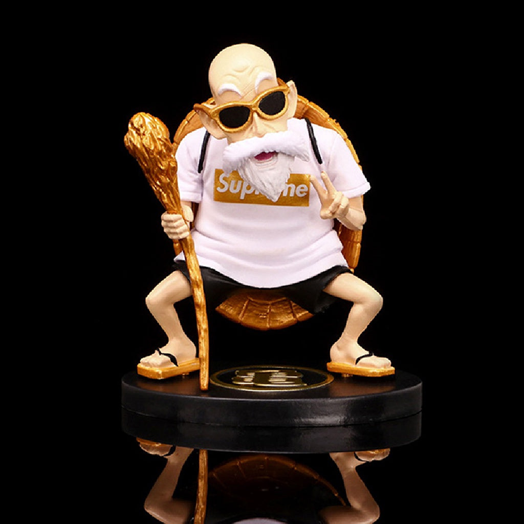 Super Master Roshi Action Figure | DBZ Action Figure With Removable Arm and Glasses