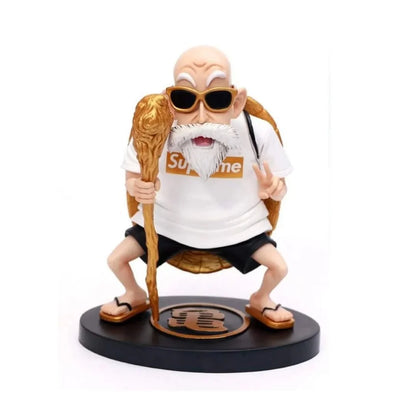 Super Master Roshi Action Figure | DBZ Action Figure With Removable Arm and Glasses