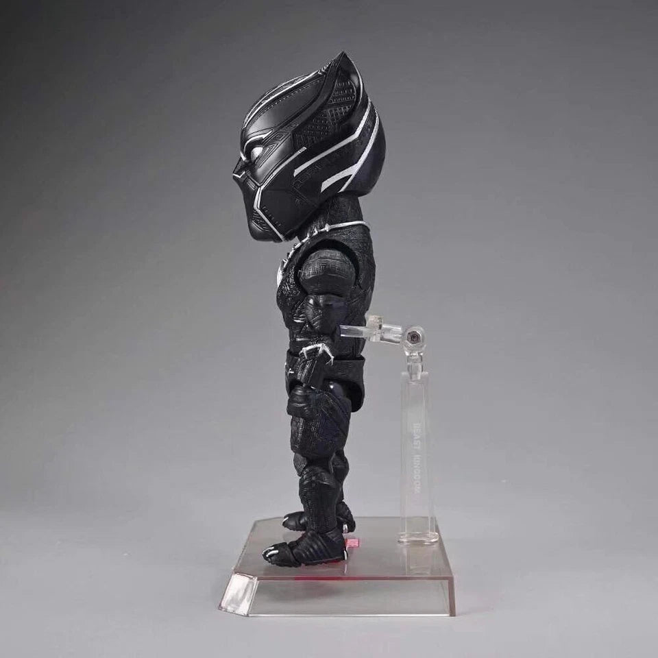 The Avengers 4: Endgame Egg Q/Cute Ver. Black Panther Action Figure Boxed 7in