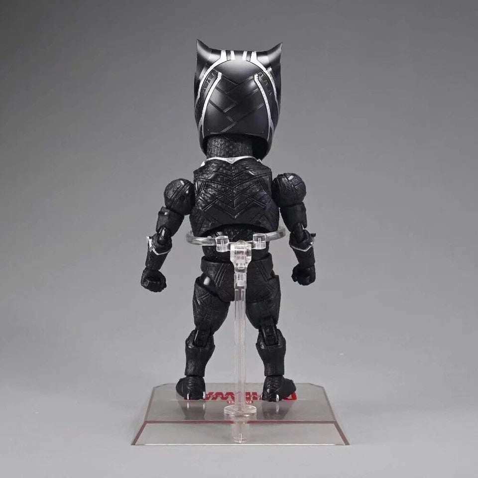 The Avengers 4: Endgame Egg Q/Cute Ver. Black Panther Action Figure Boxed 7in