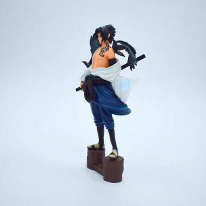 Sasuke Standing on Wood