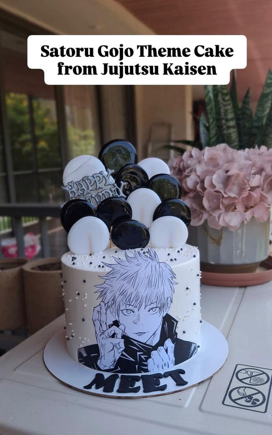 Saturo Gojo Cake