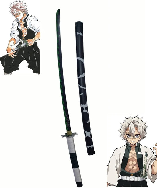 Demon Slayer Sanemi 104cm Wooden Katana