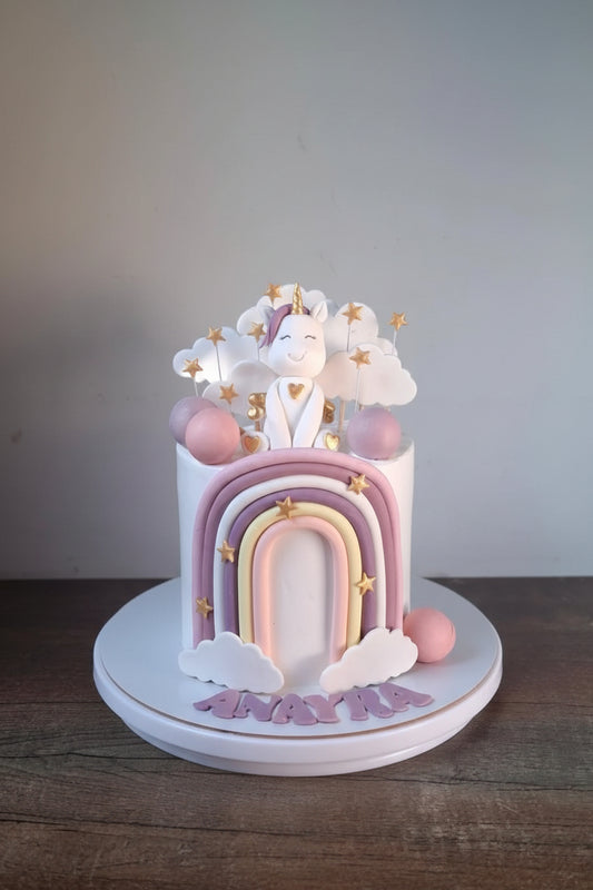 Cloud Unicorn Cake