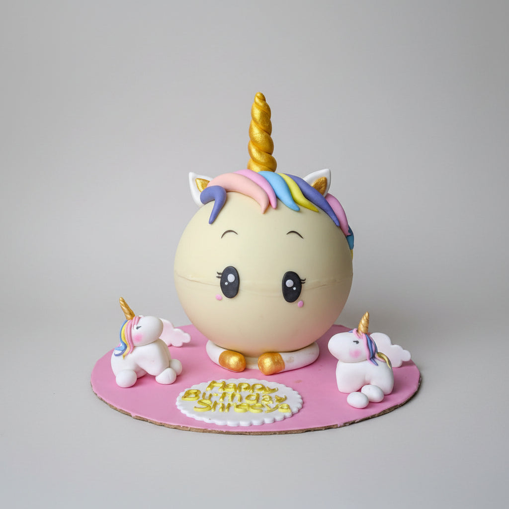 Unicorn Pinata Cake