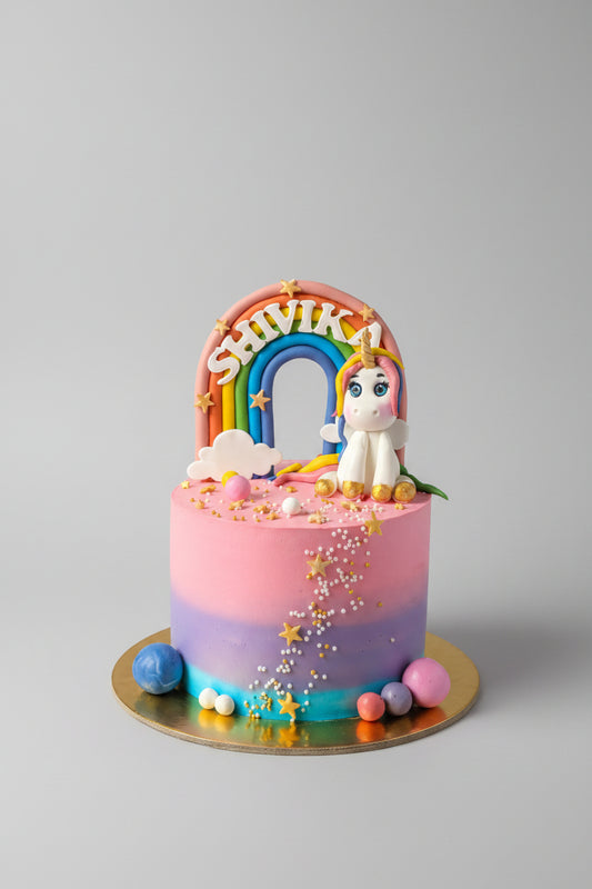 Cute Unicorn Cake
