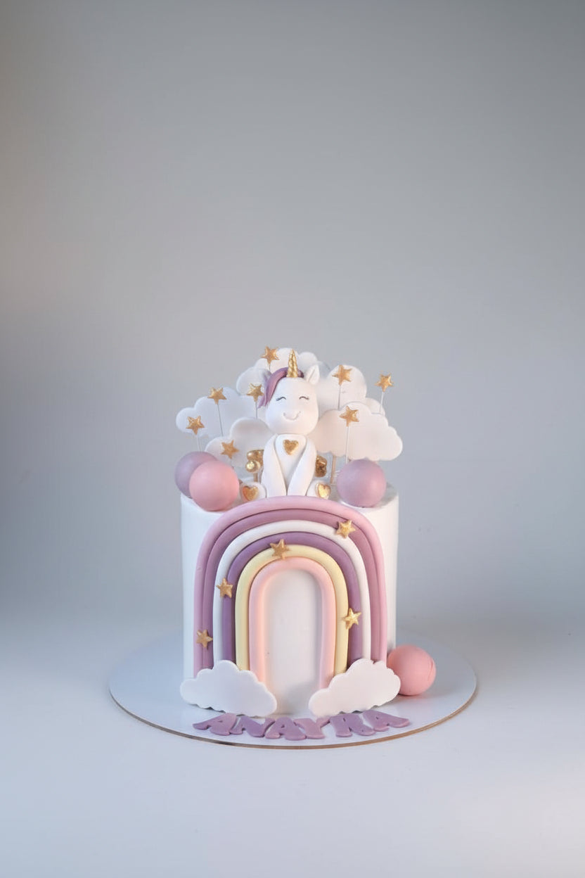 Unicorn Cake in Pastel Color