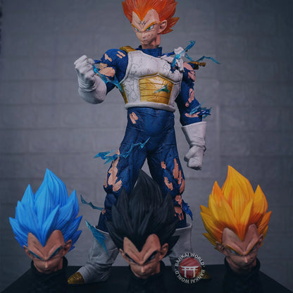 Dragon Ball Battle Damaged Vegeta Action Figure