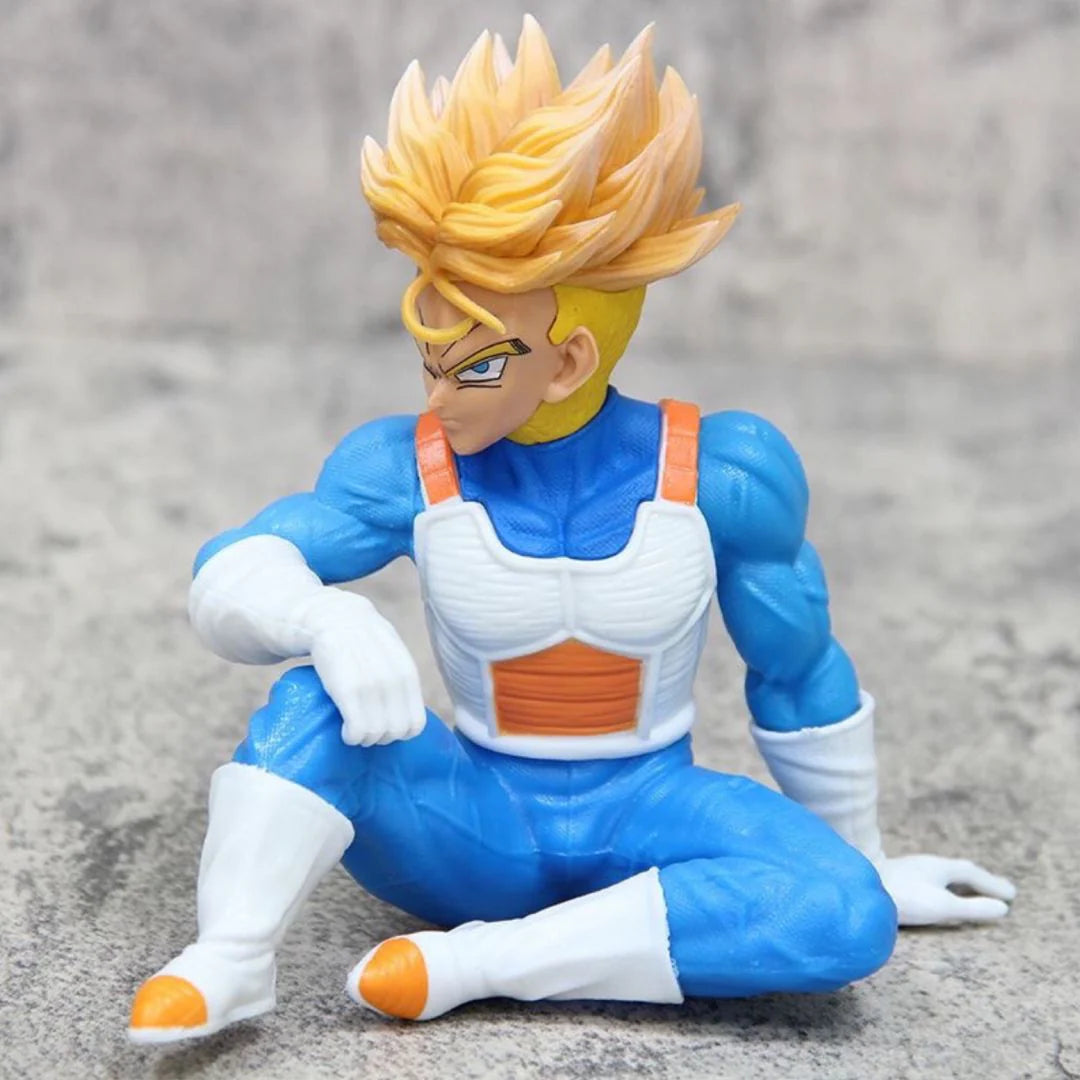 Vegeta Blue Sitting Figure DBZ