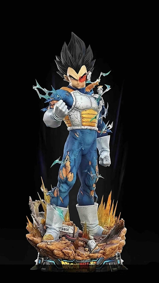 Dragon Ball Z: Super Saiyan Vegeta Figure with Light