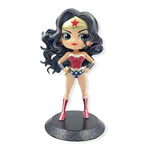 Wonder Woman Q Style Action Figure With Stand (16 Cm Height)