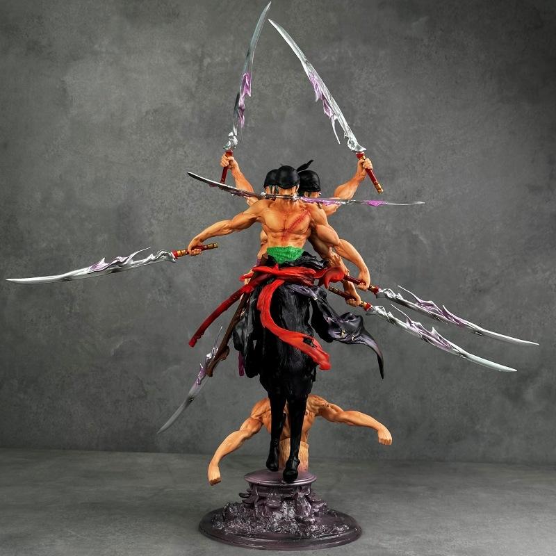 One Piece-Zoro 50CM Three Heads Action Figure
