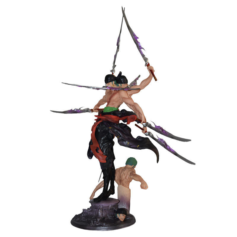One Piece-Zoro 50CM Three Heads Action Figure