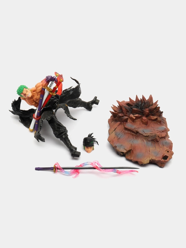 Bloody Zoro Swords with Double-Headed Action Figure