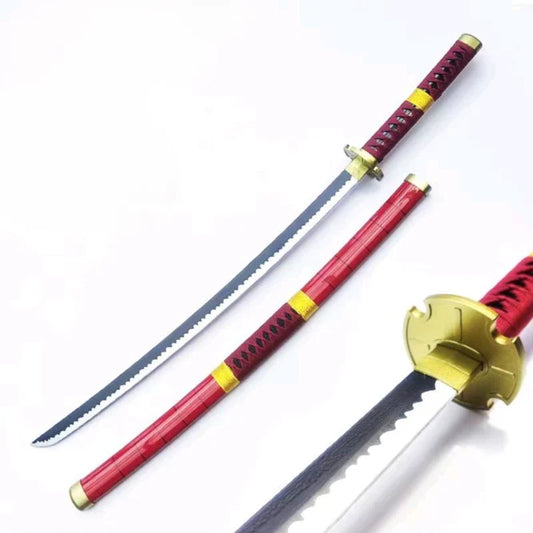 One Piece : Zoro Red Wooden Katana 104cm