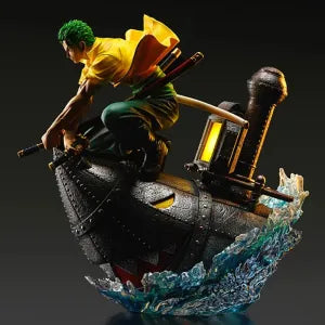 One Piece Zoro Boat Resin Statue