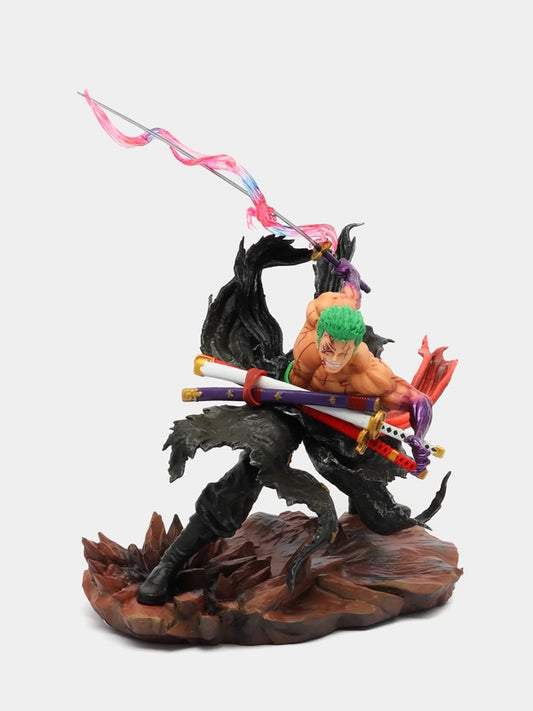 Bloody Zoro Swords with Double-Headed Action Figure